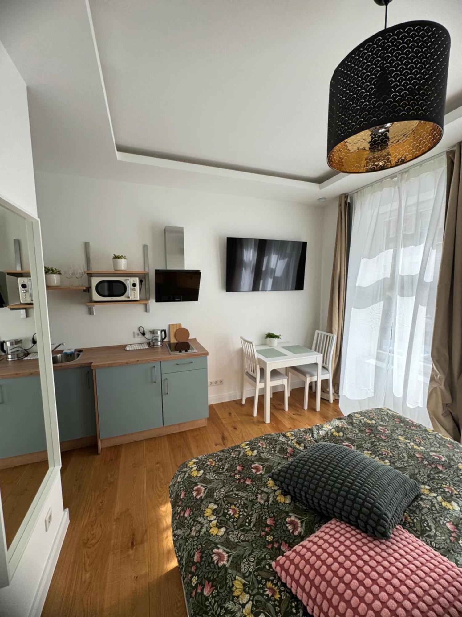 Boutique Hotel Pension Luisengruen Kueche 1Gbs Wlan Netflix Disney Magentatv Chemnitz Extérieur photo